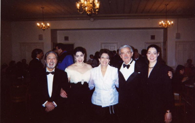 with Enrico Di Giuseppe, Dominic Cossa, Judith Turano & Renata Gregori